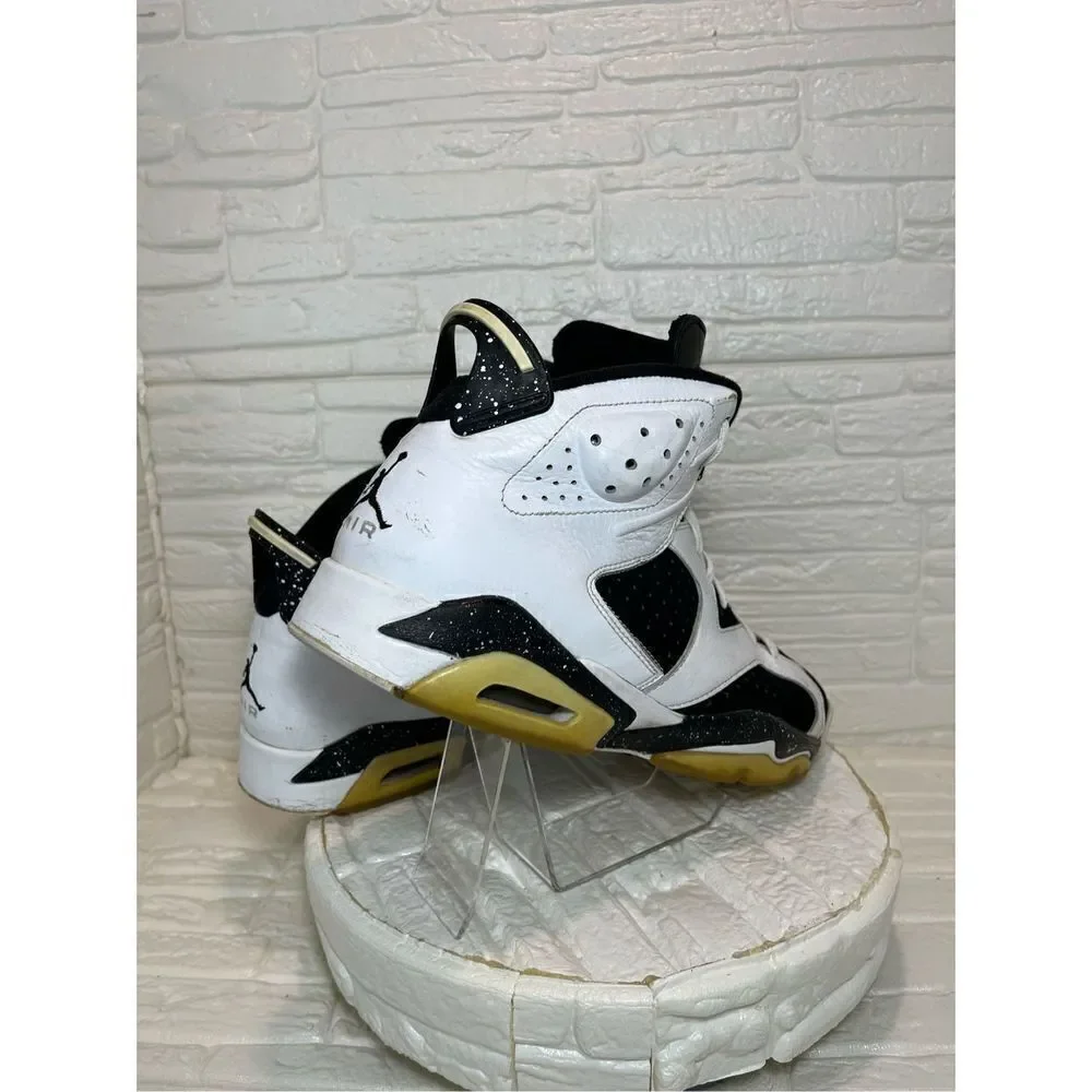 NIKE AIR JORDAN 6 RETRO (GS) WHITE-BLACK for men Size 11 OREO